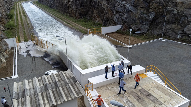 Técnicos do Ministério da Integração avaliam visita ao canal Acauã-Araçagi como satisfatória