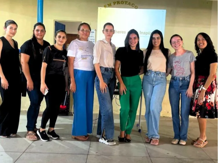 Prefeitura de Passagem realiza atividade sobre o Mês da Mulher com estudantes