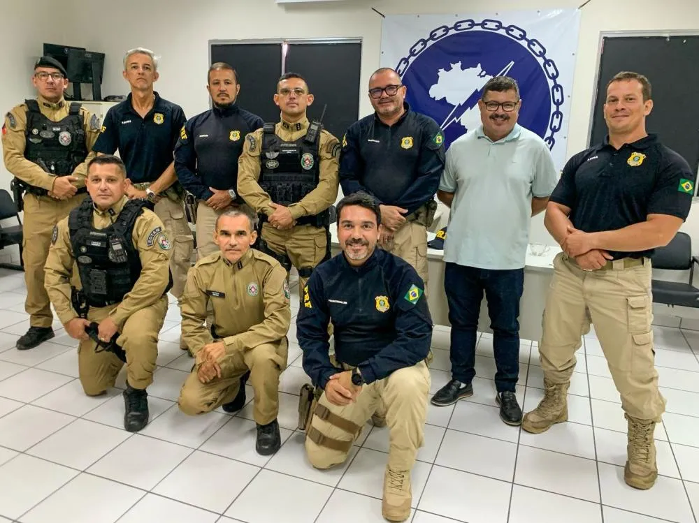 Polícia Militar e Polícia Rodoviária Federal realizam reunião de alinhamento operacional, em Patos