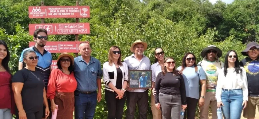 Prefeita Rosalba entrega trilha Serafim da Lata, um santuário do bioma Caatinga, em São José do Bonfim