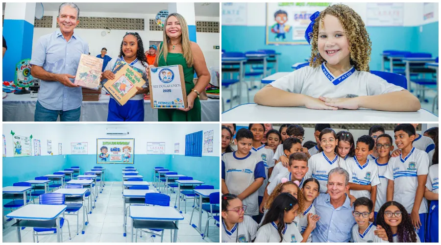 Prefeitura de Patos entrega ampliação e novos investimentos na Escola Sady e Ágaba, no Morada do Sol/Itatiunga