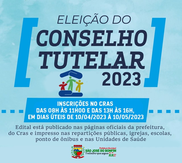 Prefeitura de São José do Bonfim lança edital de inscrição para a eleição dos Conselheiros Tutelares 2023 - Confira 
