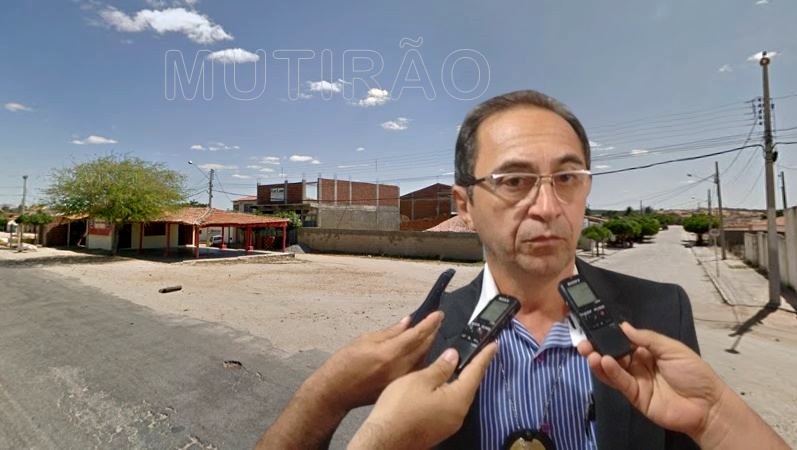 Delegado Edson Pedrosa dá detalhes de prisão de suspeito de homicídio na madrugada deste domingo (20), no bairro do Mutirão, em Patos. OUÇA