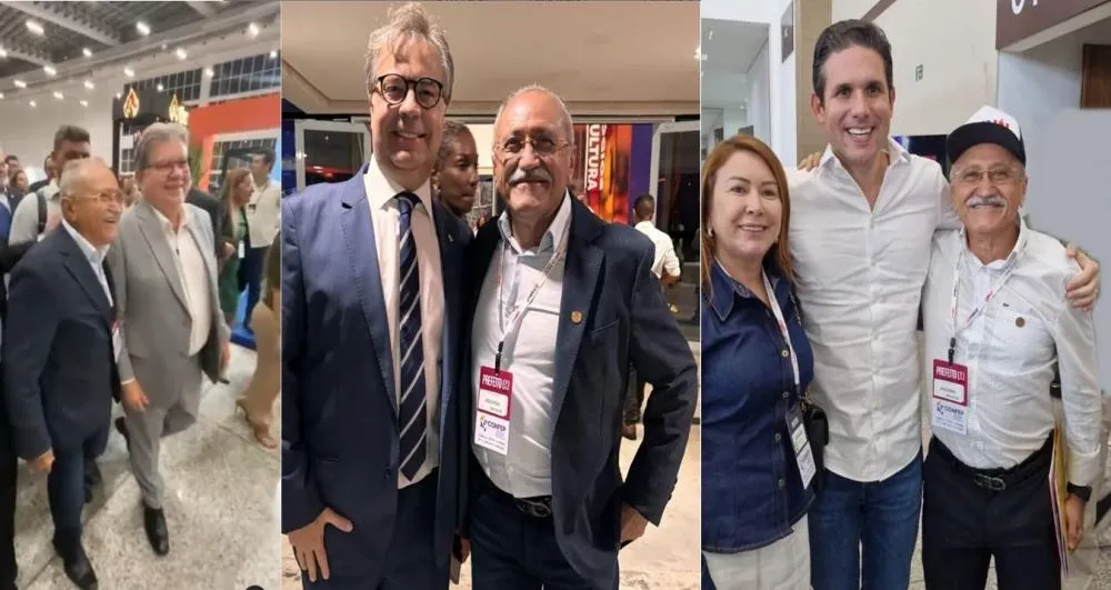 Prefeito de Mãe d´Água Jucélio Pereira Moura participa do II Congresso e Feira de Oportunidades para Municípios do Estado da Paraíba (CONFEP) e fortalece parcerias para a gestão municipal - VEJA VÍDEO