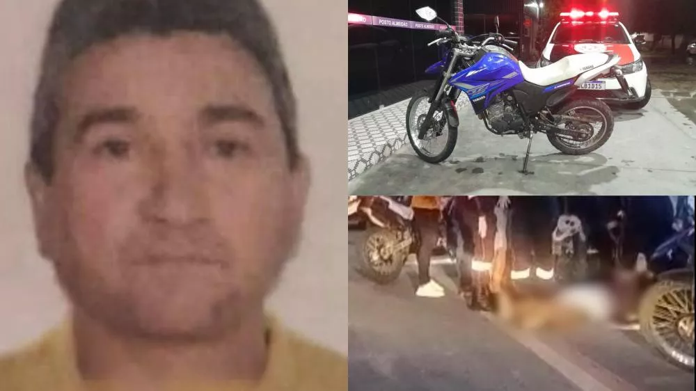 Homem que sofreu grave acidente de moto em Patos, não resiste e morre no hospital