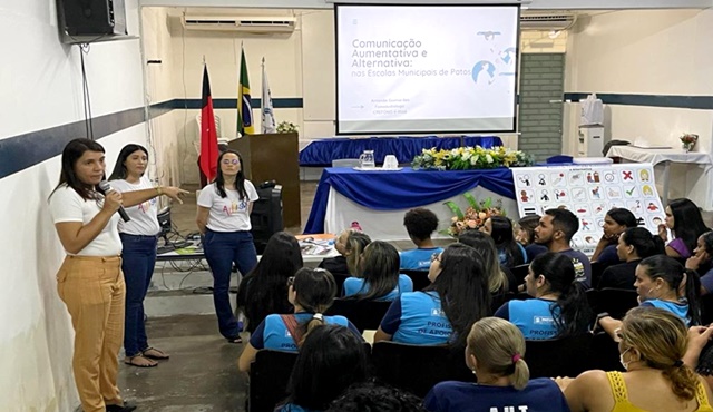 Secretaria de Saúde de Patos inicia capacitação em Comunicação Aumentativa e Alternativa para profissionais de apoio escolar