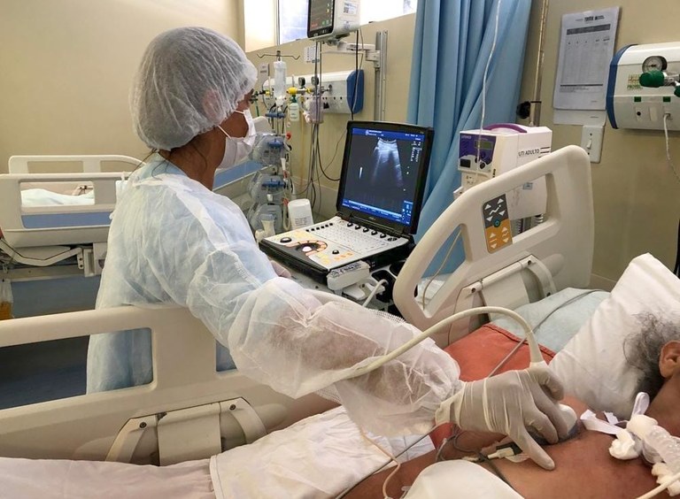SES capacita profissionais de UTIs para realização de ultrassonografia à beira do leito