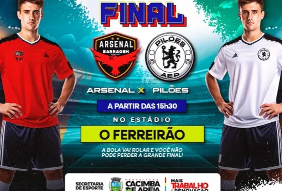 Vale Título: Arsenal da Barragem busca o Bi do Campeonato de Veteranos de Cacimba de Areia