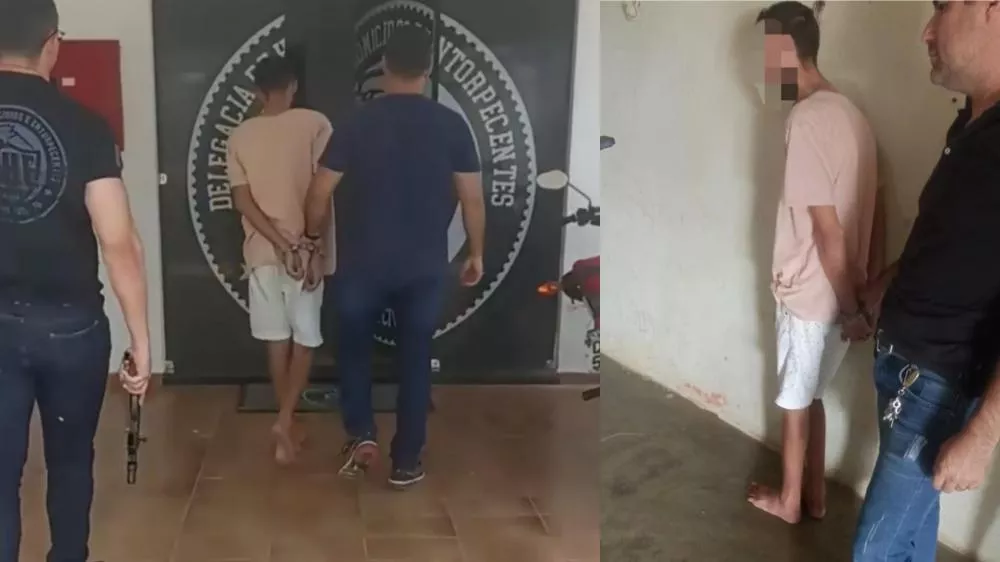 VÍDEO: Suspeito de homicídio no bairro Santa Clara é preso pela DHE em menos de cinco horas após o crime, em Patos