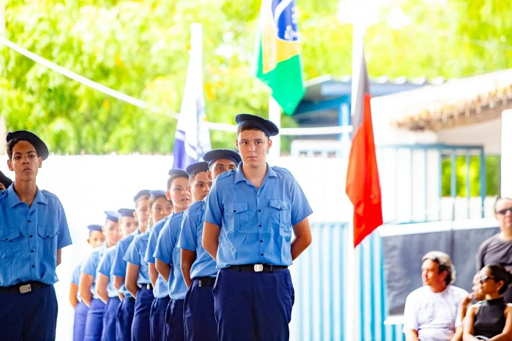 Escola Cívico-Militar do Frei Damião é a primeira integral voltada aos anos finais em Patos