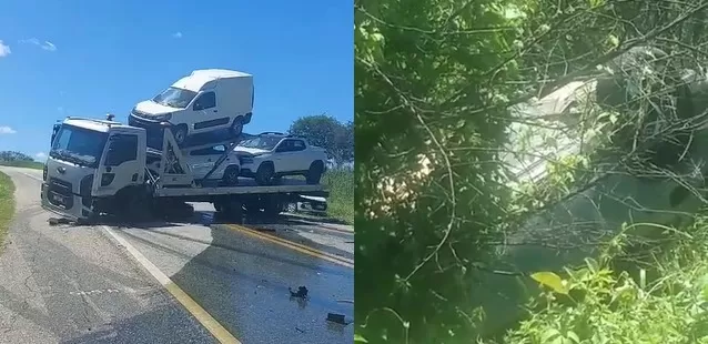Acidente grave na BR-230 em Condado resulta em morte de motorista -veja 