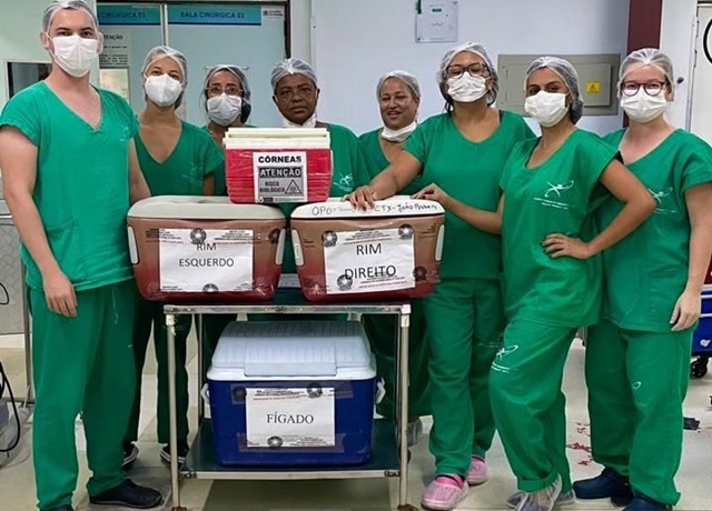 Central de Transplantes da Paraíba registra aumento de 400% no número de doações de órgãos em abril 
