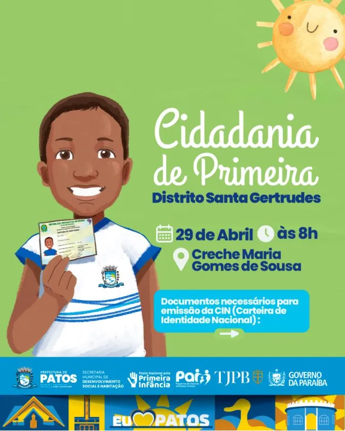 Programa ‘Cidadania de Primeira’ chega a Santa Gertrudes com emissão da nova Carteira de Identidade