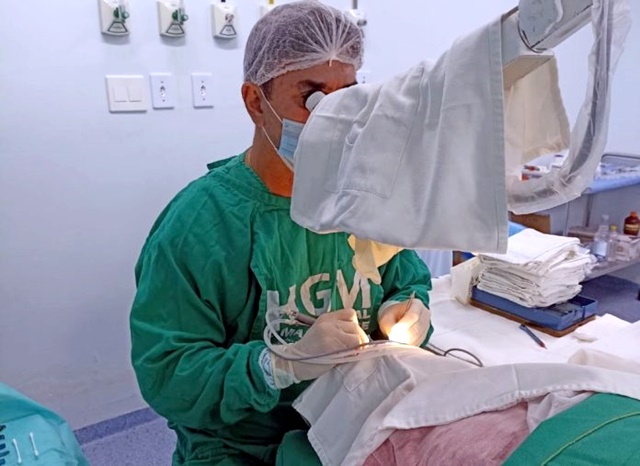 Opera Paraíba realiza mais de mil cirurgias de catarata no Hospital de Trauma de JP