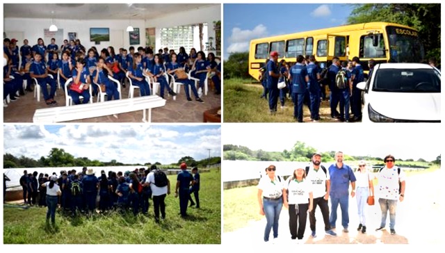 Educação Empreendedora: alunos de São José do Bonfim visitam a Fazenda Tamanduá, em Santa Terezinha
