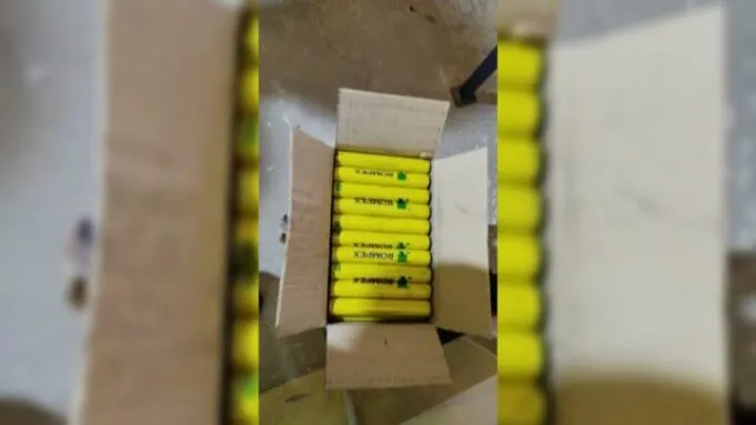 Operação apreende mais de 40 explosivos, na Paraíba