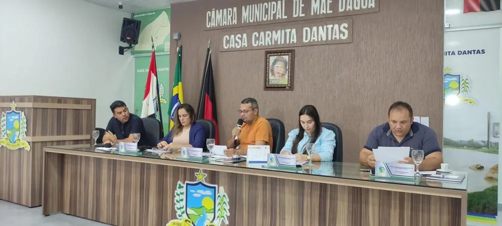 Câmara de Mãe D´Água aprova Sete Projetos de Lei e Dois Requerimentos durante Sessão Ordinária realizada nessa terça-feira (06/05)