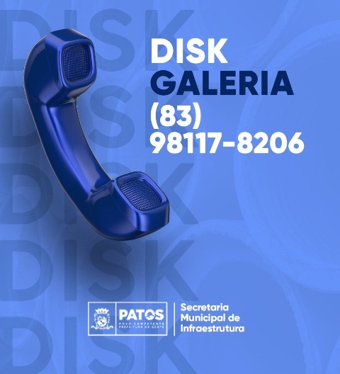 Seinfra reforça trabalho de galeria no final de semana; população deve solicitar conserto pelo número oficial do setor
