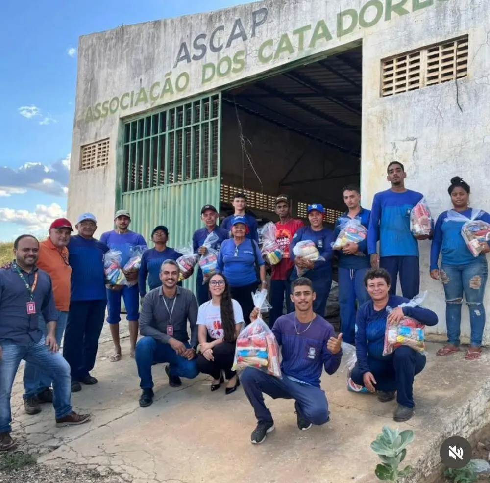 Prefeitura de Patos realiza evento “Reciclar é Valorizar” em homenagem aos catadores de materiais recicláveis 