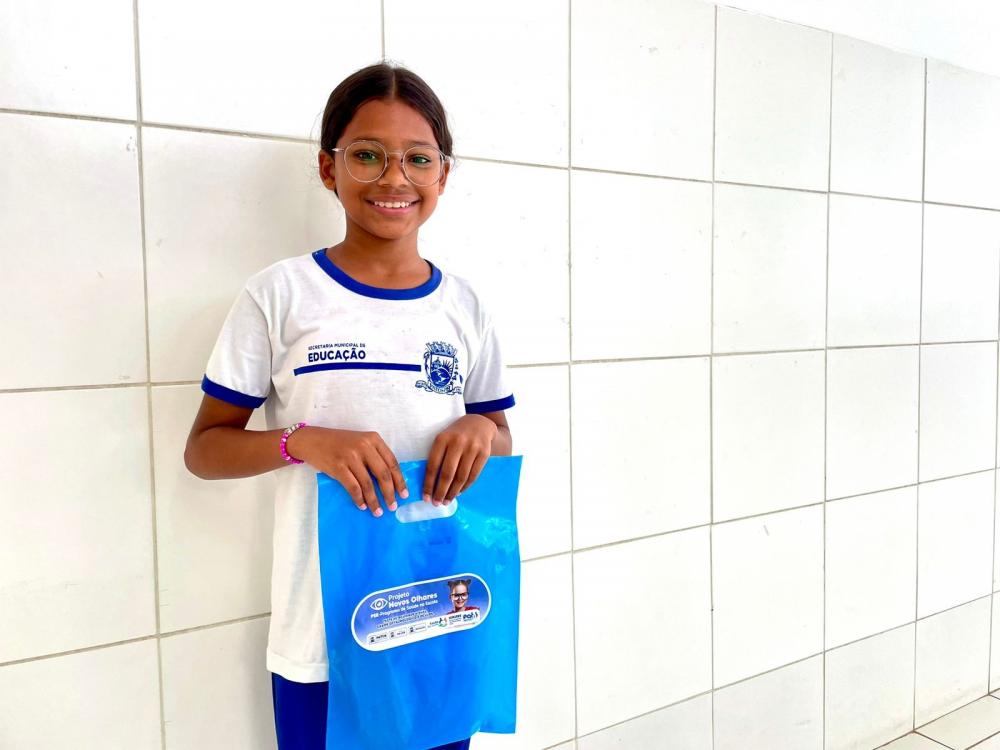 Projeto Novos Olhares percorre 23 escolas e já garantiu saúde visual e melhor aprendizagem para cerca de 400 alunos