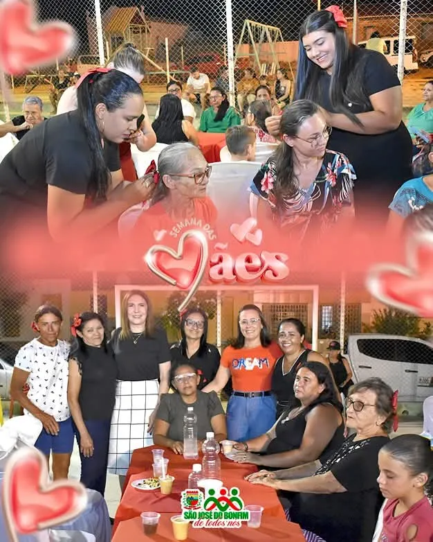 São José do Bonfim Celebra Semana Especial das Mães