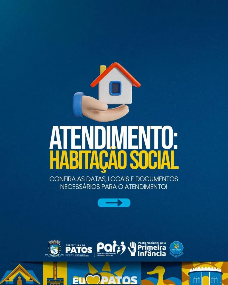 Prefeitura de Patos inicia processo de descentralização das inscrições para os programas habitacionais