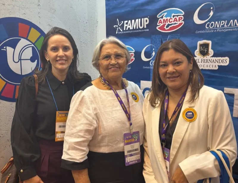 Prefeita de Passagem participa da Marcha dos Prefeitos em Brasília