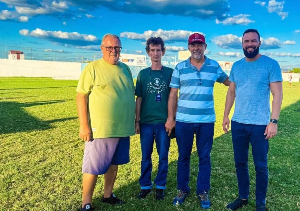 Estádio José Cavalcanti, em Patos, receberá moderno placar eletrônico em LED com apoio do Governo do Estado