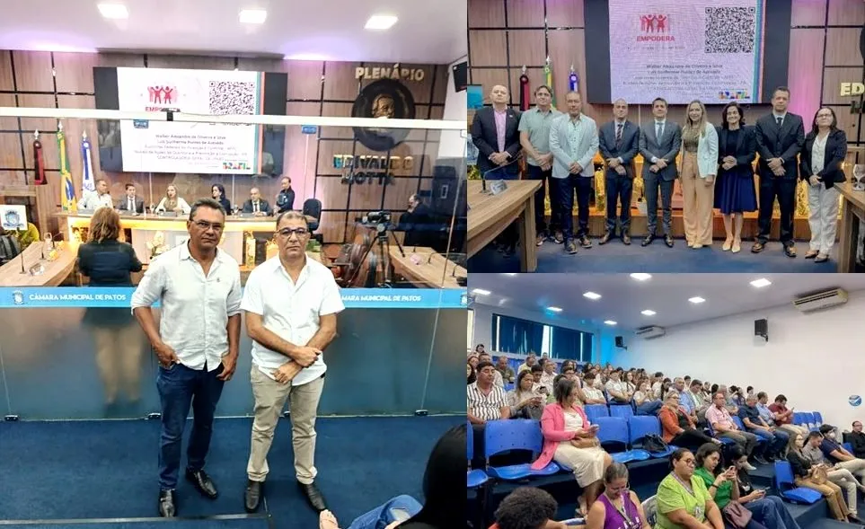 Vereadores de Mãe D´Água participam de importante evento sobre cidadania e transparência pública, promovido pelo MPPB, MPF, TCE e CGU nesta quarta-feira (28) em Patos