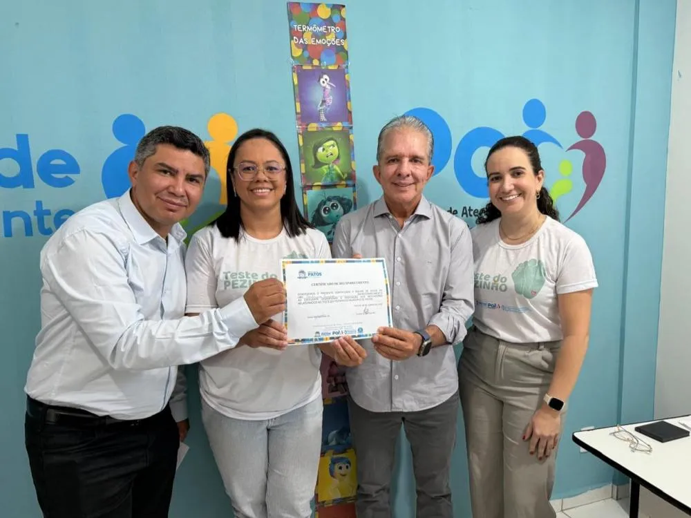 No Dia do Teste do Pezinho, Patos realiza ação na UBS Verônica Vieira e celebra avanços na saúde da primeira infância