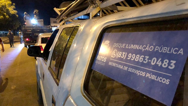 Secretaria de Serviços Públicos de Patos divulga balanço das ações realizadas nos últimos 5 dias 
