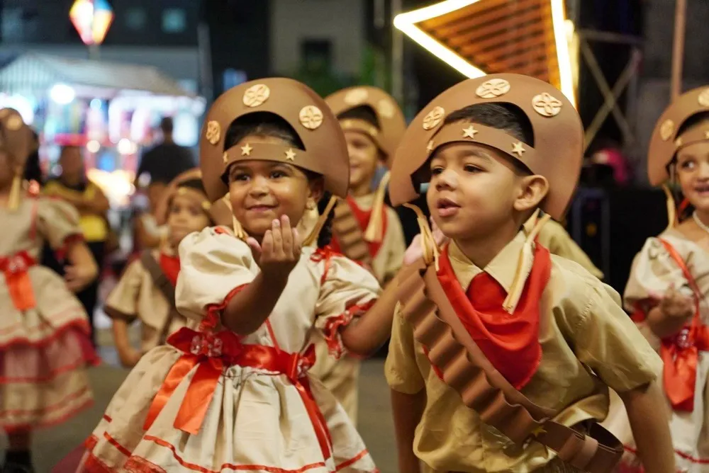 CRAS leva cultura e inclusão ao Terreirinho do Forró com apresentações de crianças da primeira infância