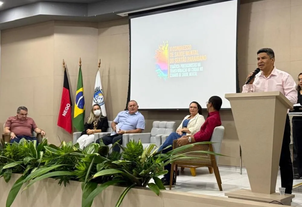 Patos realiza II Congresso de Saúde Mental do Sertão com foco na transformação do cuidado