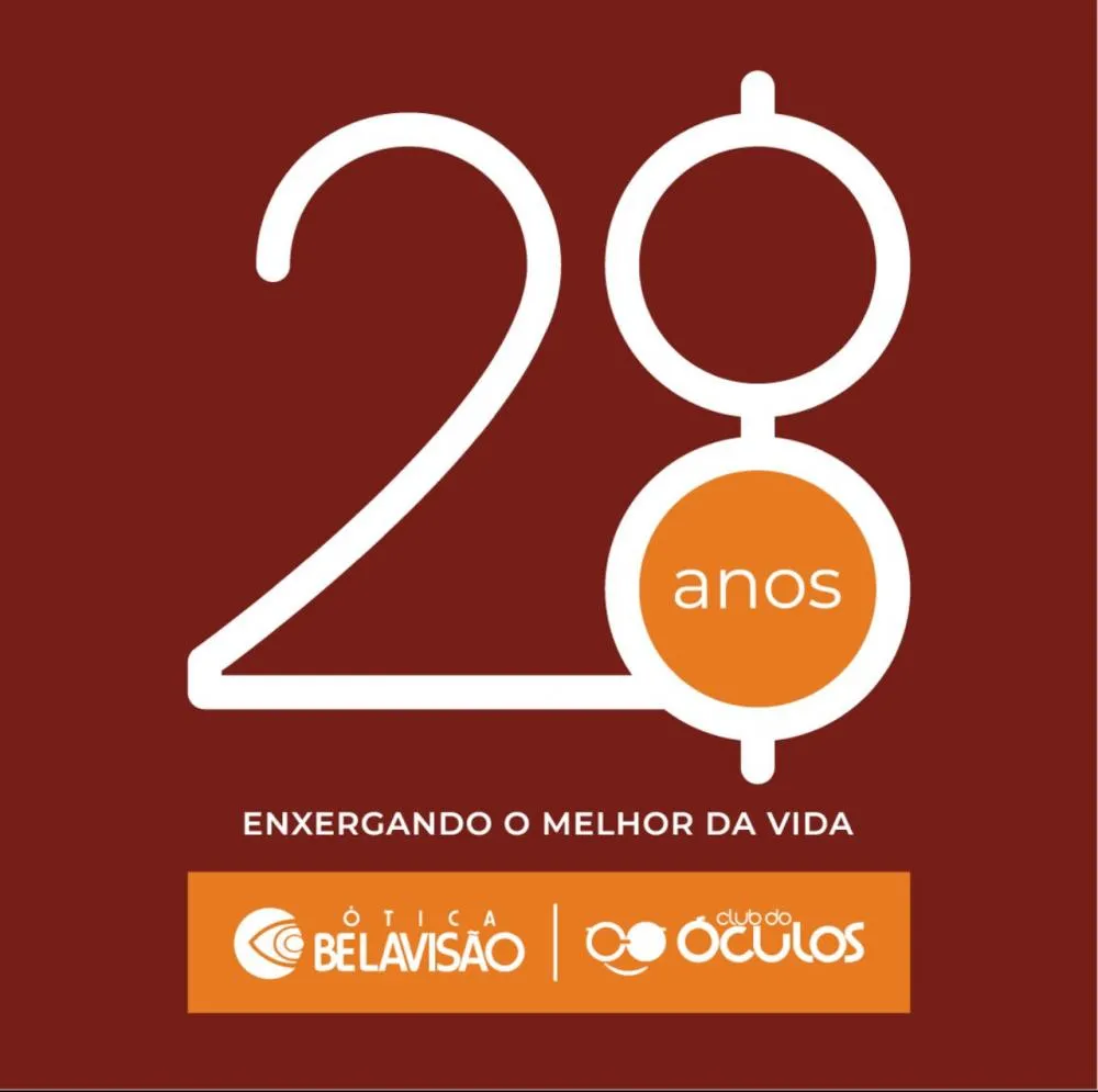 Ótica Bela Visão completa 28 anos de história, tradição e compromisso com a saúde visual