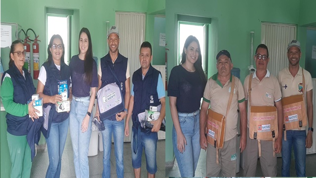 Programa Saúde Com Agente recebe Fardamento, EPI e Equipamentos em São José do Bonfim