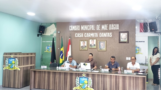 Câmara de Vereadores de Mãe D´água realiza sessão ordinária nesta terça-feira, 23 de maio - confira 