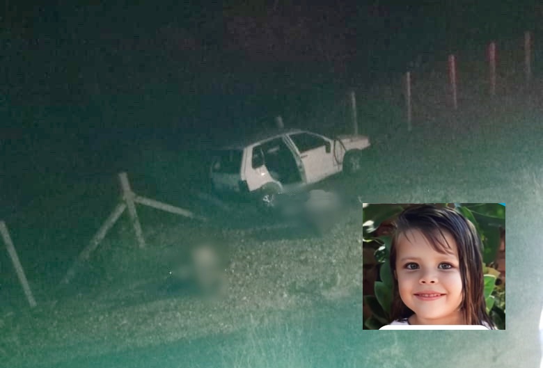 Criança morre após carro da família capotar, no Sertão da PB; três pessoas ficaram feridas