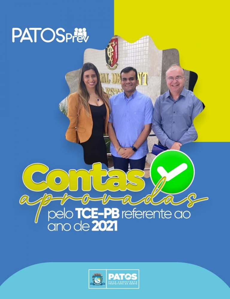 Tribunal de Contas da Paraíba aprova contas de 2021 do PATOSPREV