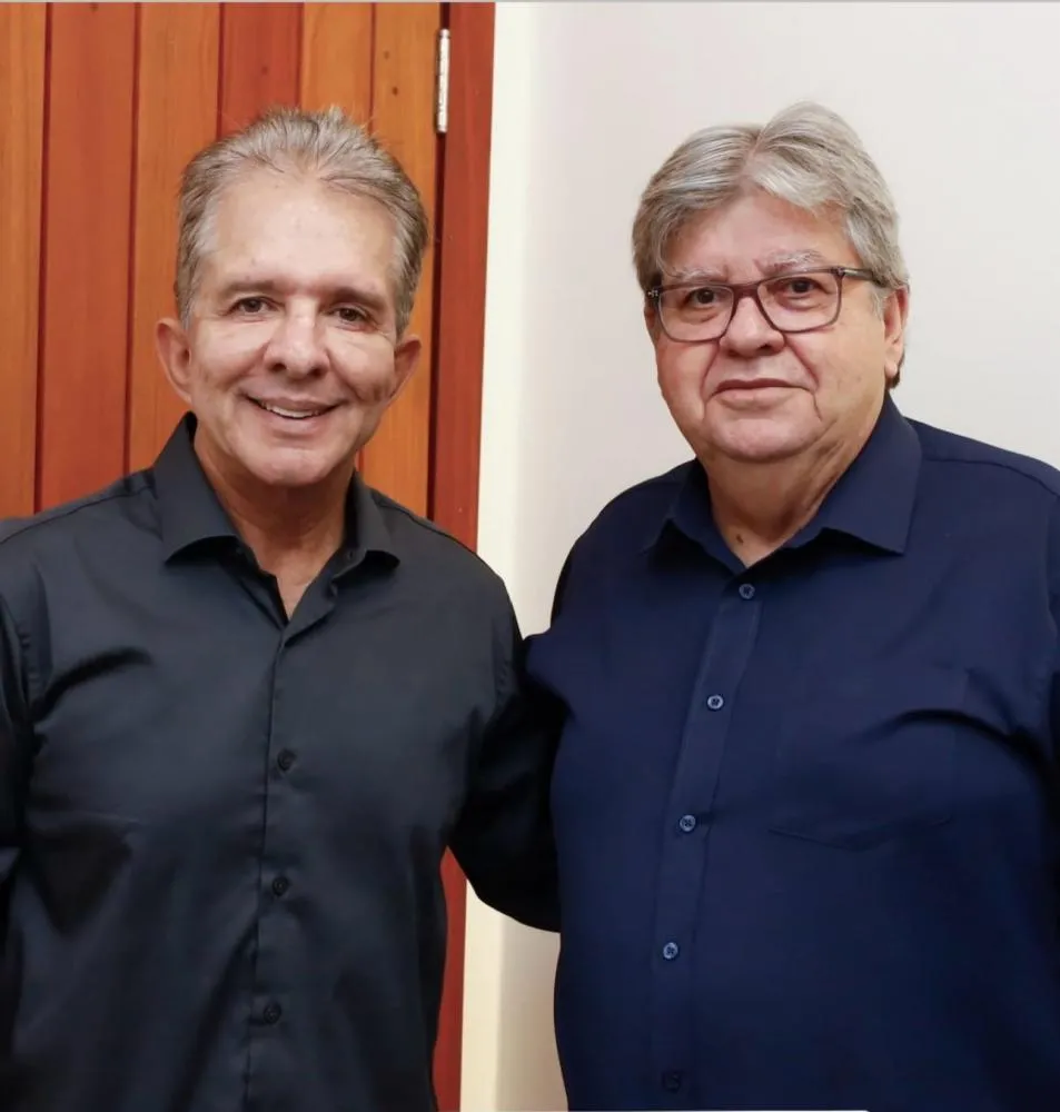 Prefeito Nabor se reúne com o governado João Azevedo, na Granja Santana