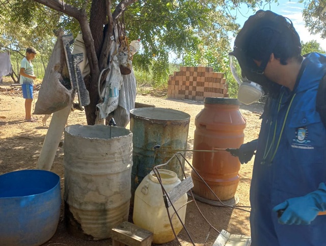 Secretaria Municipal de Saúde de Patos intensifica ações de combate à dengue na zona rural