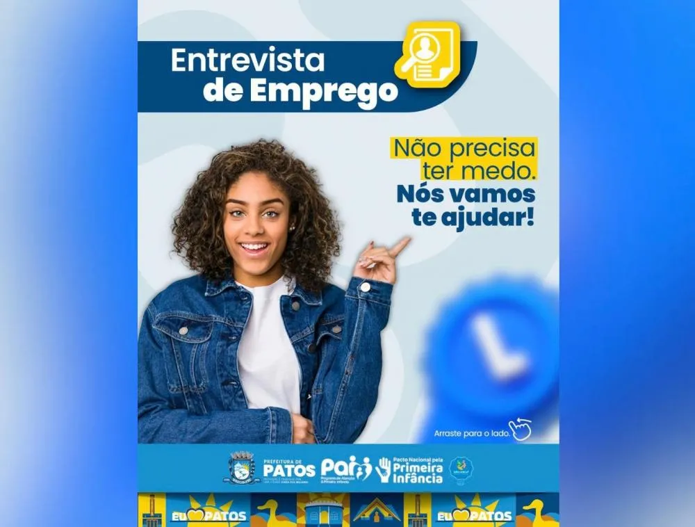 Secretaria de Juventude de Patos reforça apoio a quem busca o primeiro emprego 