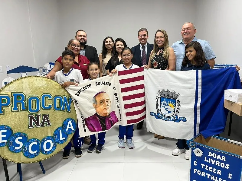 Com o Projeto “Procon na Escola”, secretaria de proteção e defesa do consumidor de Patos recebe consultor do Prêmio Innovare