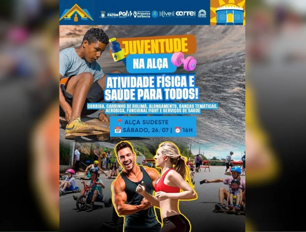 Próxima edição do Juventude na Alça será dia 26 com esporte, saúde e lazer para todas as idades
