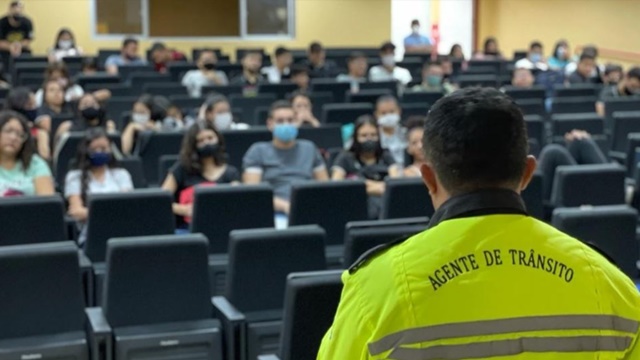 STTRANS promove palestra de Educação Para o Trânsito na Escola Estadual Cidadã Integral Técnica de Patos