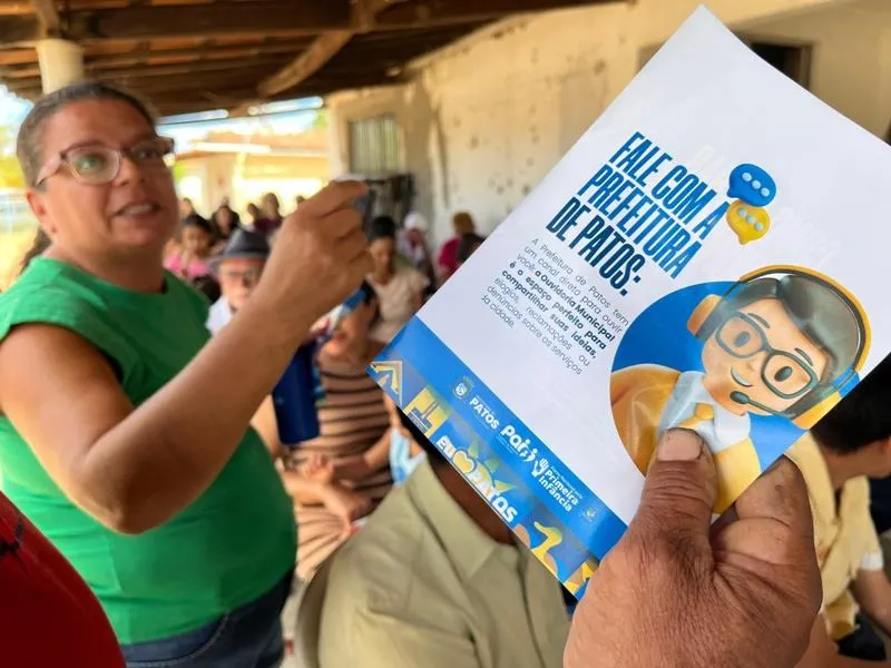 Ouvidoria Itinerante- Prefeitura de Patos vai à Santa Gertrudes e ao Campo Comprido ouvir a população