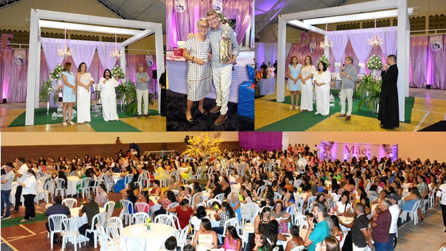 Prefeitura de Mãe D´água realizou a maior festa da história do município em homenagem as mães - VEJA 