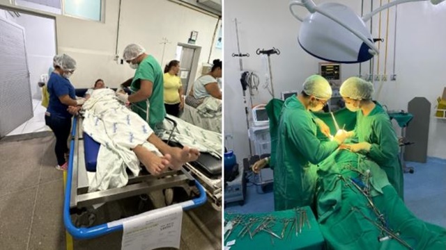 Hospital de Patos realiza 190 atendimentos na Urgência e Emergência e faz 22 cirurgias neste final de semana