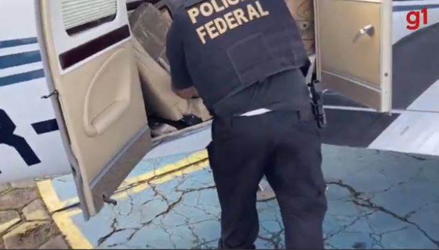 PF já acompanhava movimentação de avião de igreja flagrado com 290 kg de droga no Pará