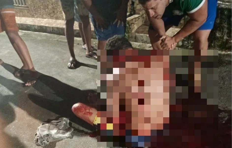 Homem é baleado com pelo menos sete tiros em tentativa de homicídio em Bayeux na noite desta terça-feira (5)