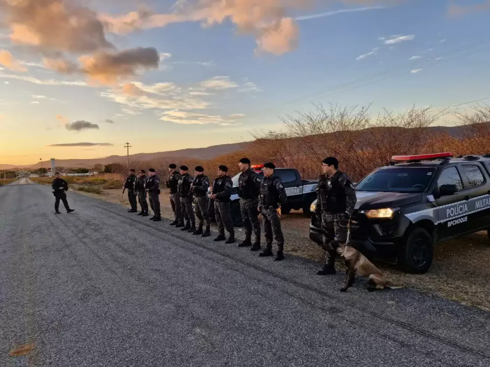 Megaoperação policial acontece nesta quinta (7) na PB para frear avanço de facções interestaduais